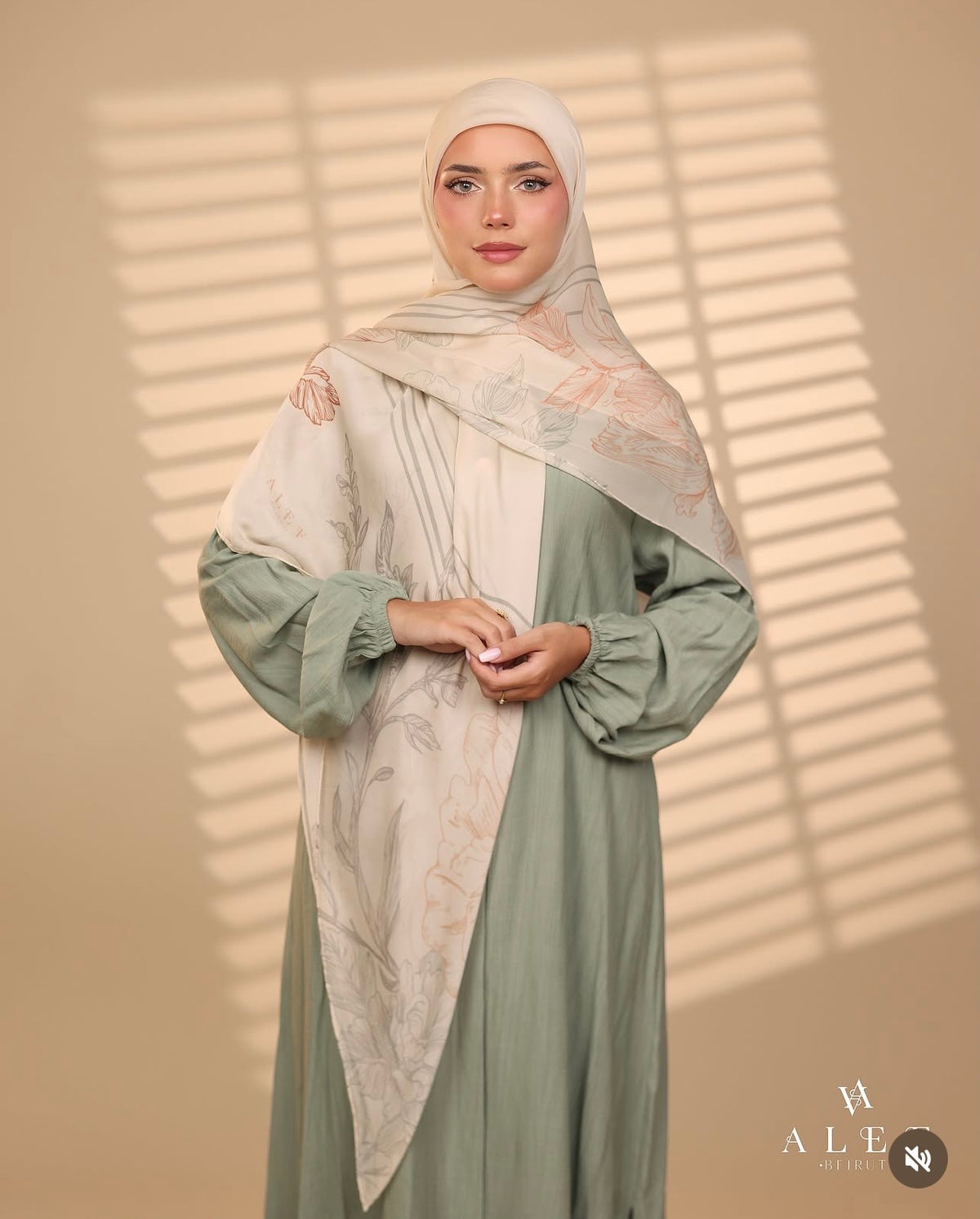 Azure Pure Silk Echarpe