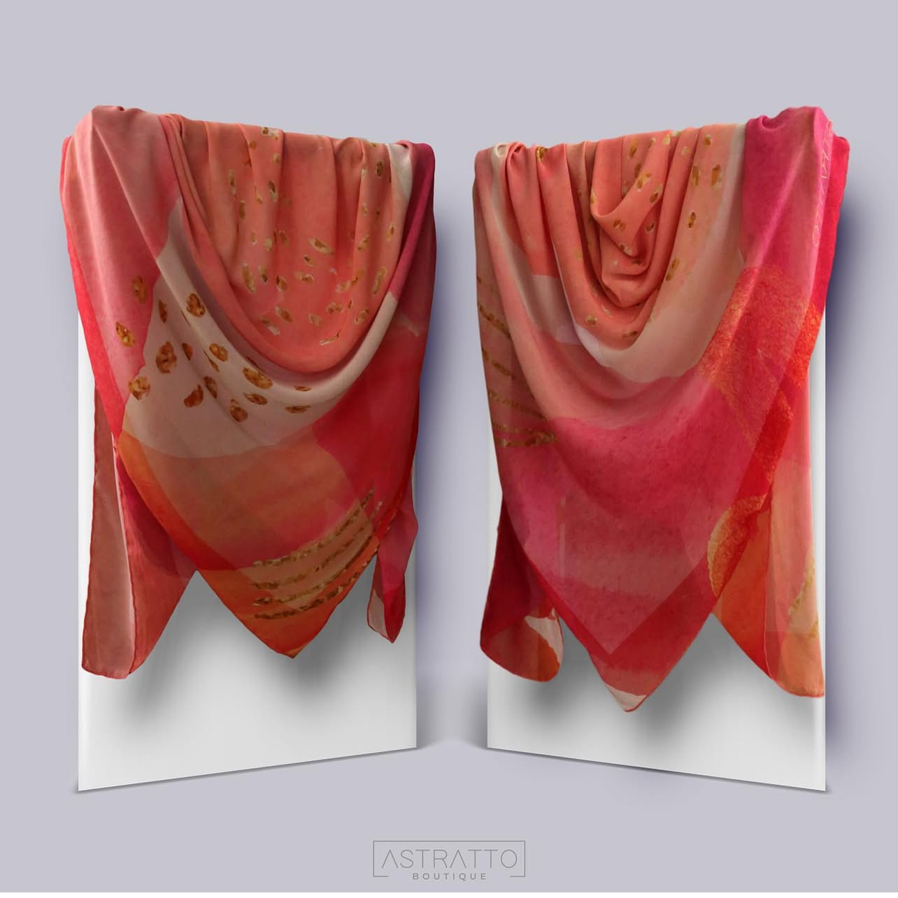 Splashy  Semi-silk echarpe