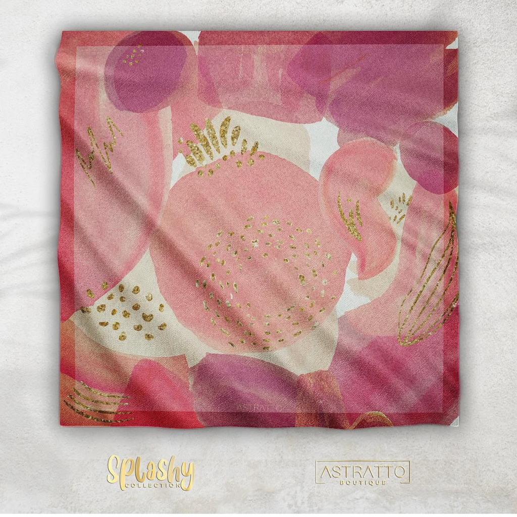 Splashy  Semi-silk echarpe