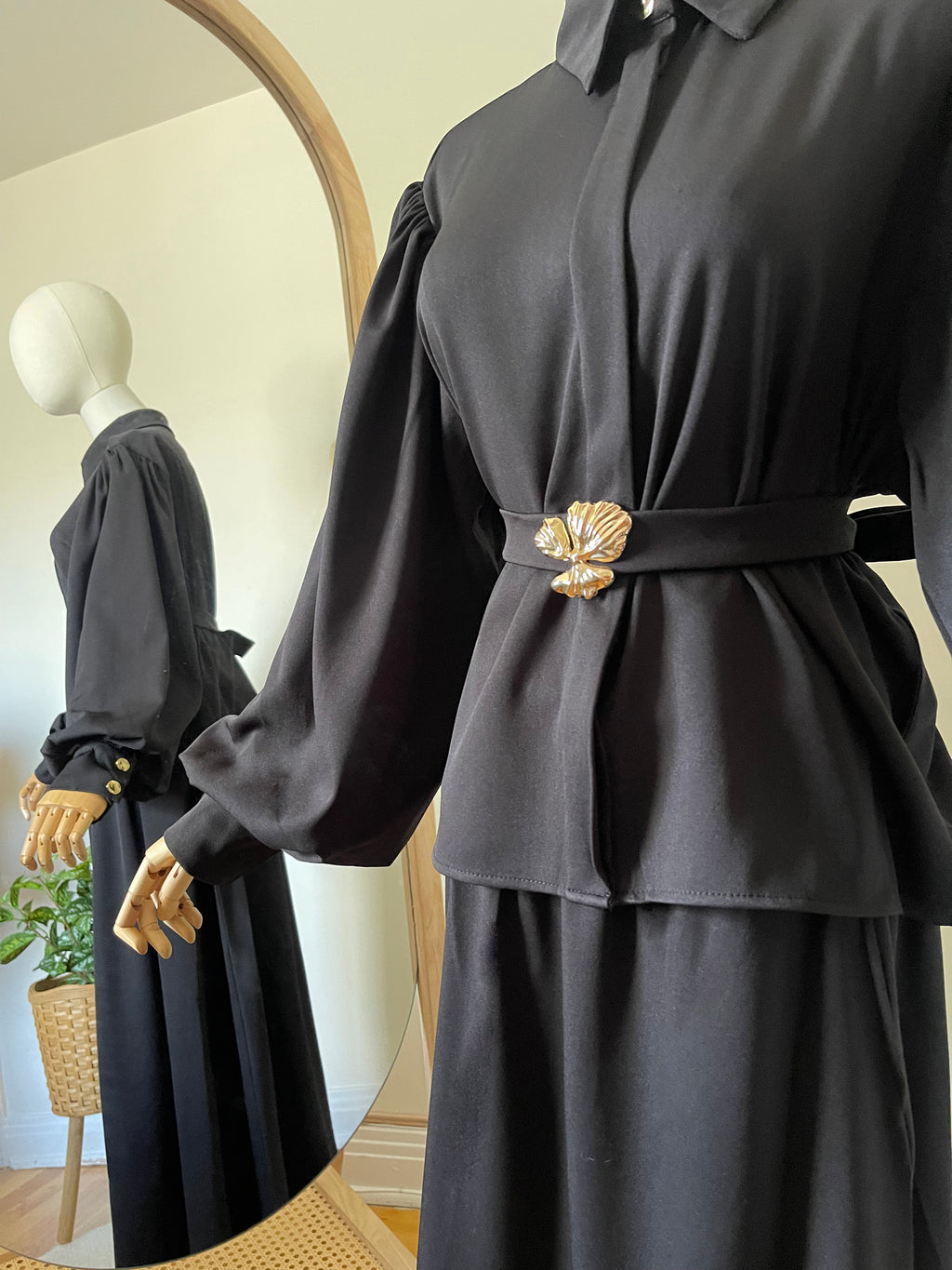 Crepe Skirt Set