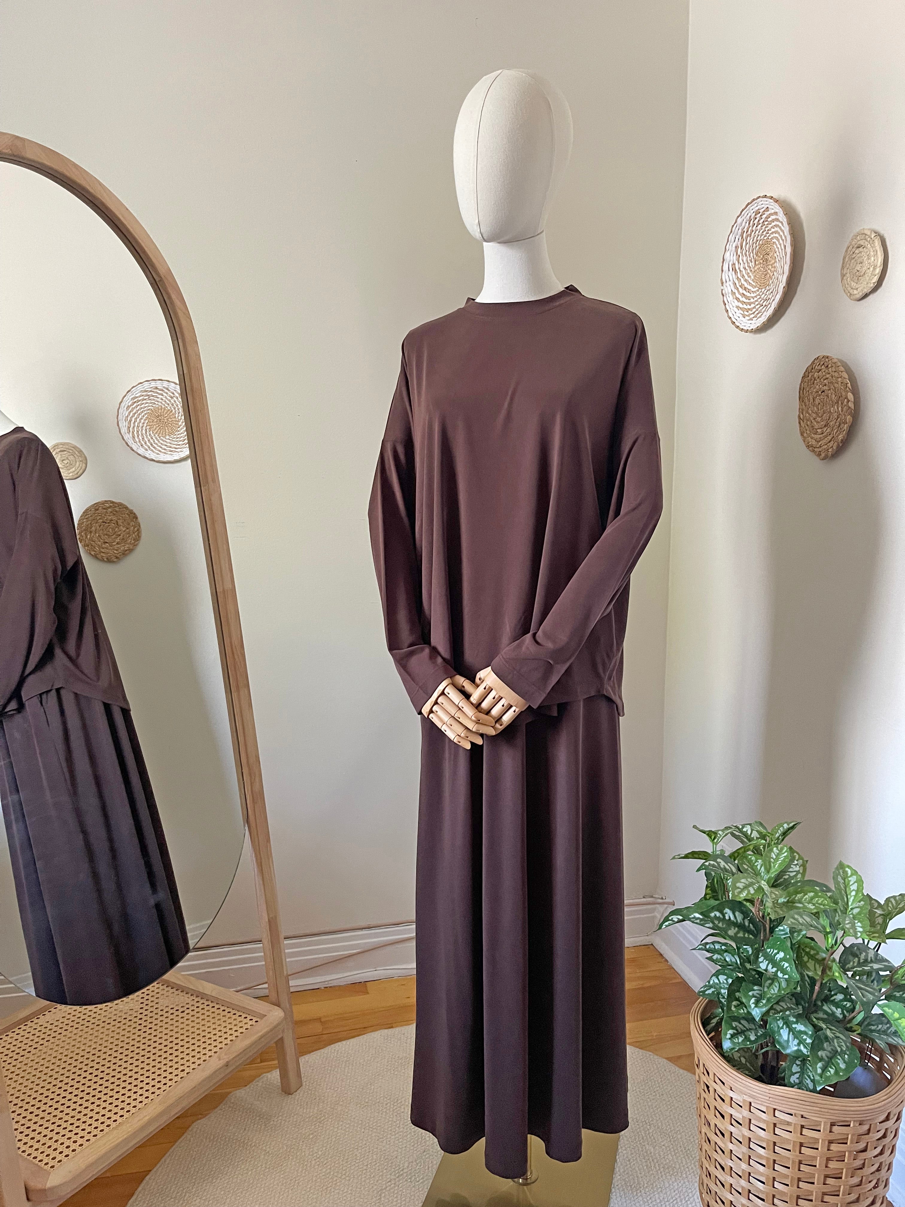 Basic Oysho Skirt Set