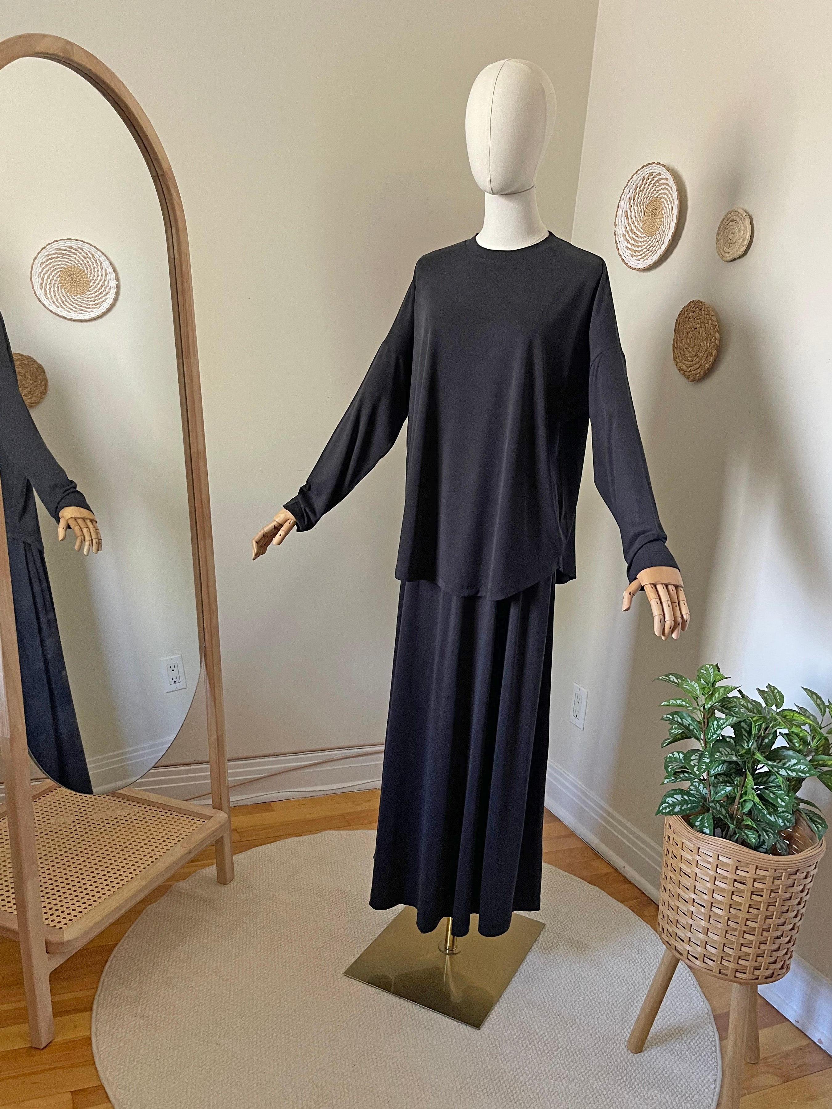 Basic Oysho Skirt Set