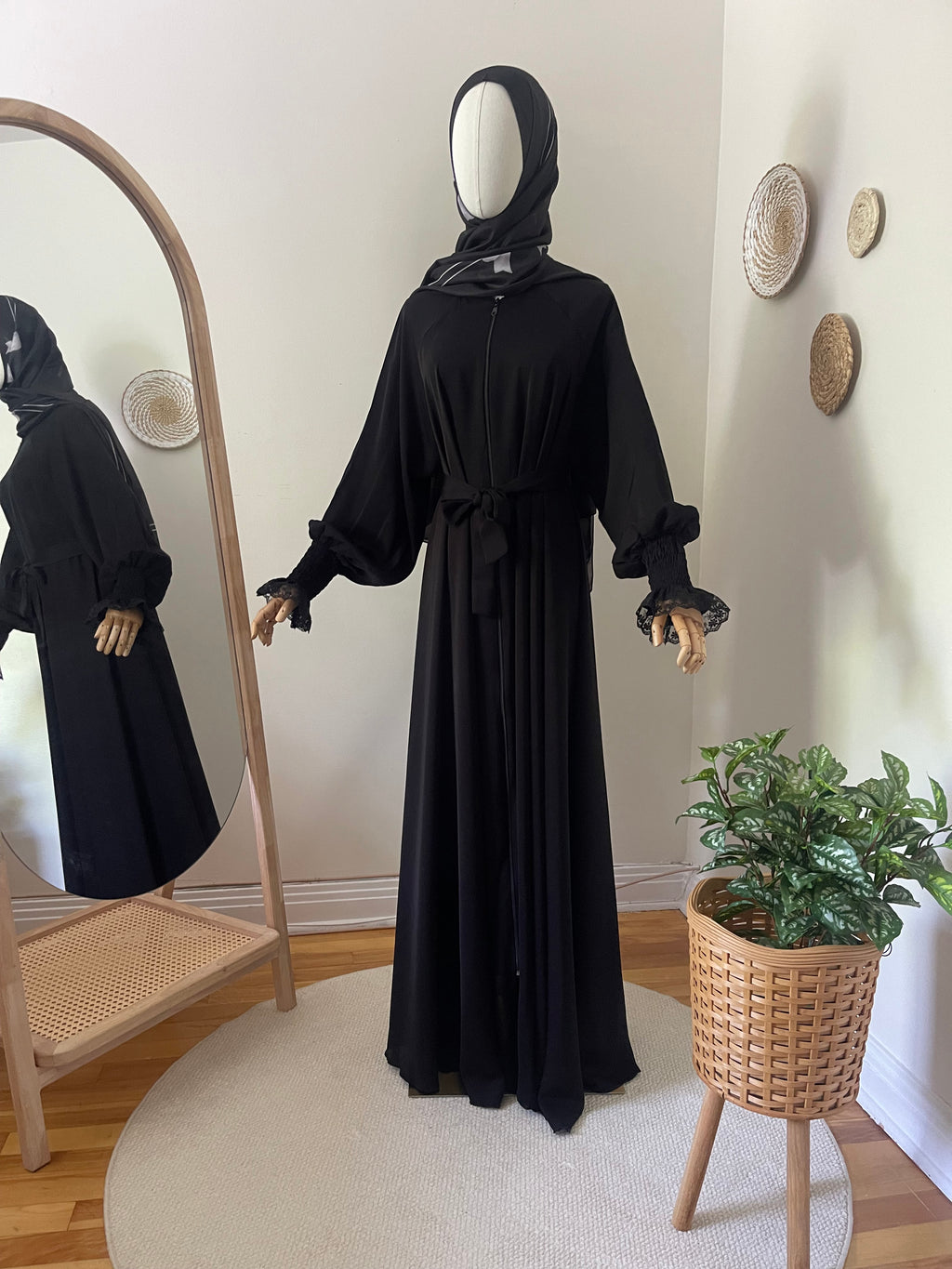 Silky Double Cloche Abaya