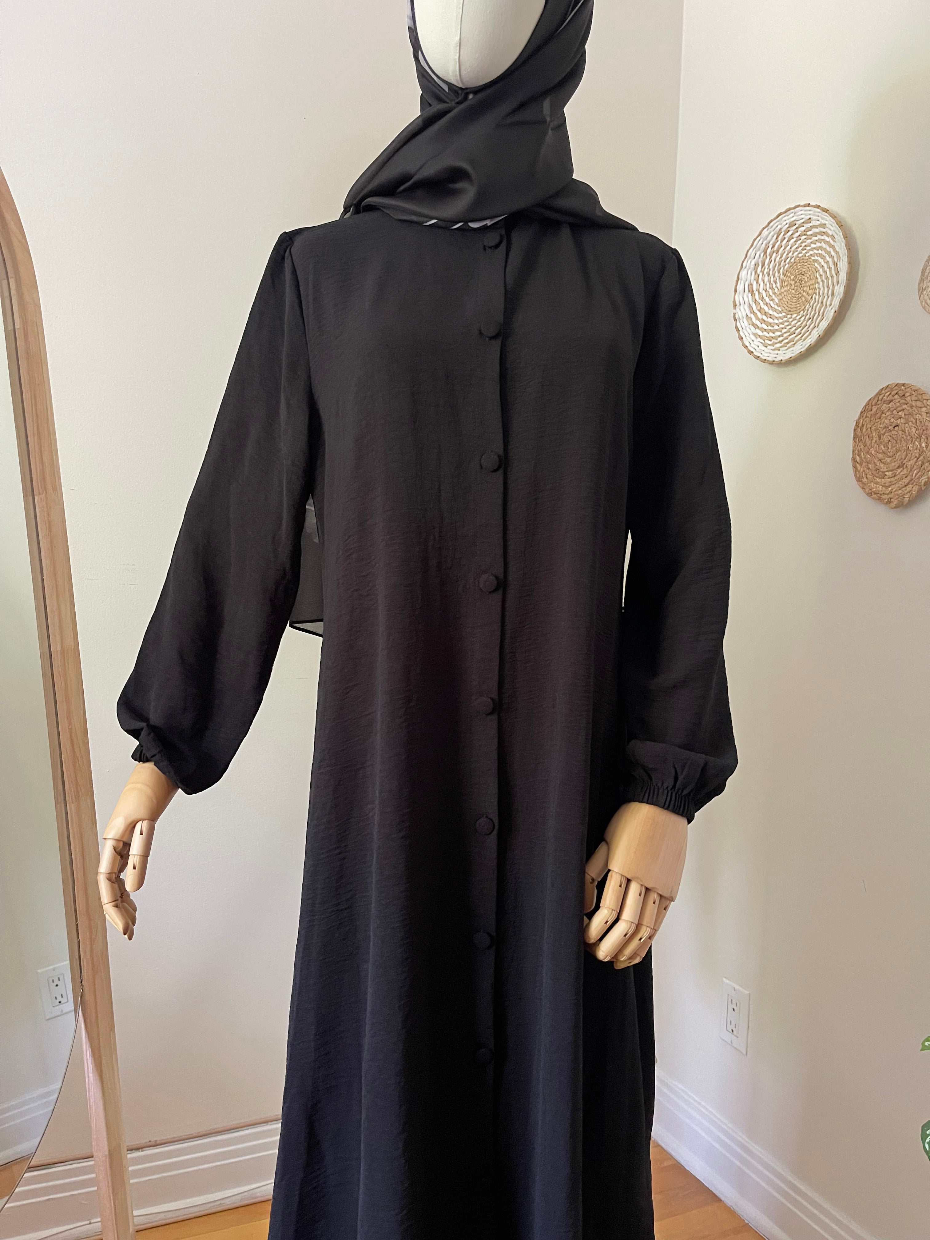 Buttoned Long Trouser Set