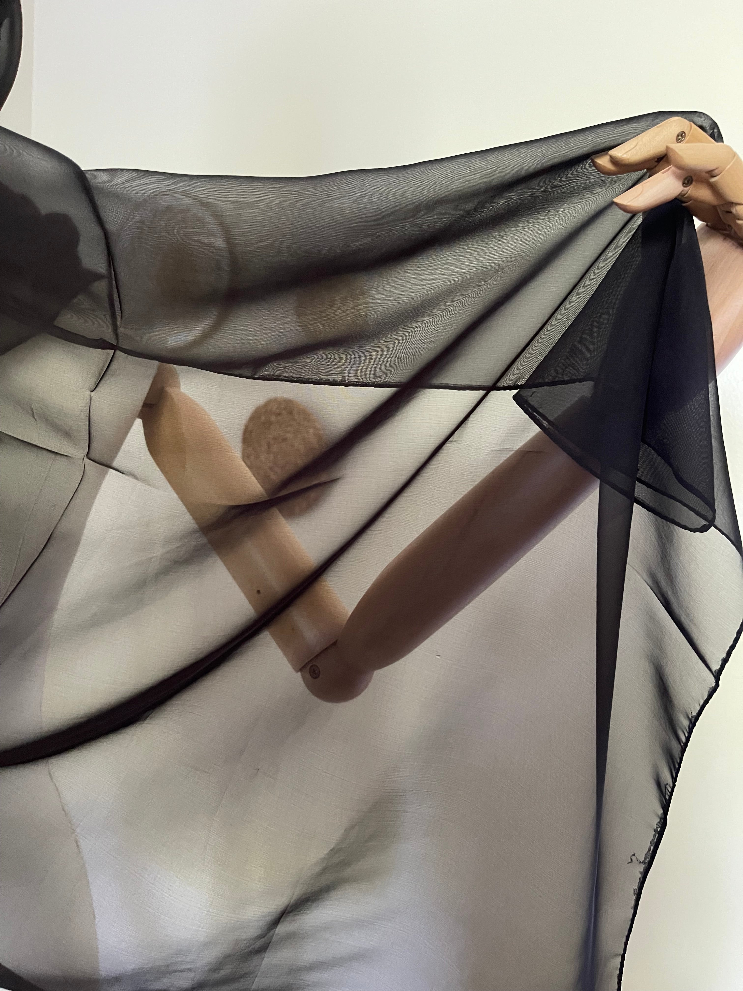 Plain Light Chiffon Shawl