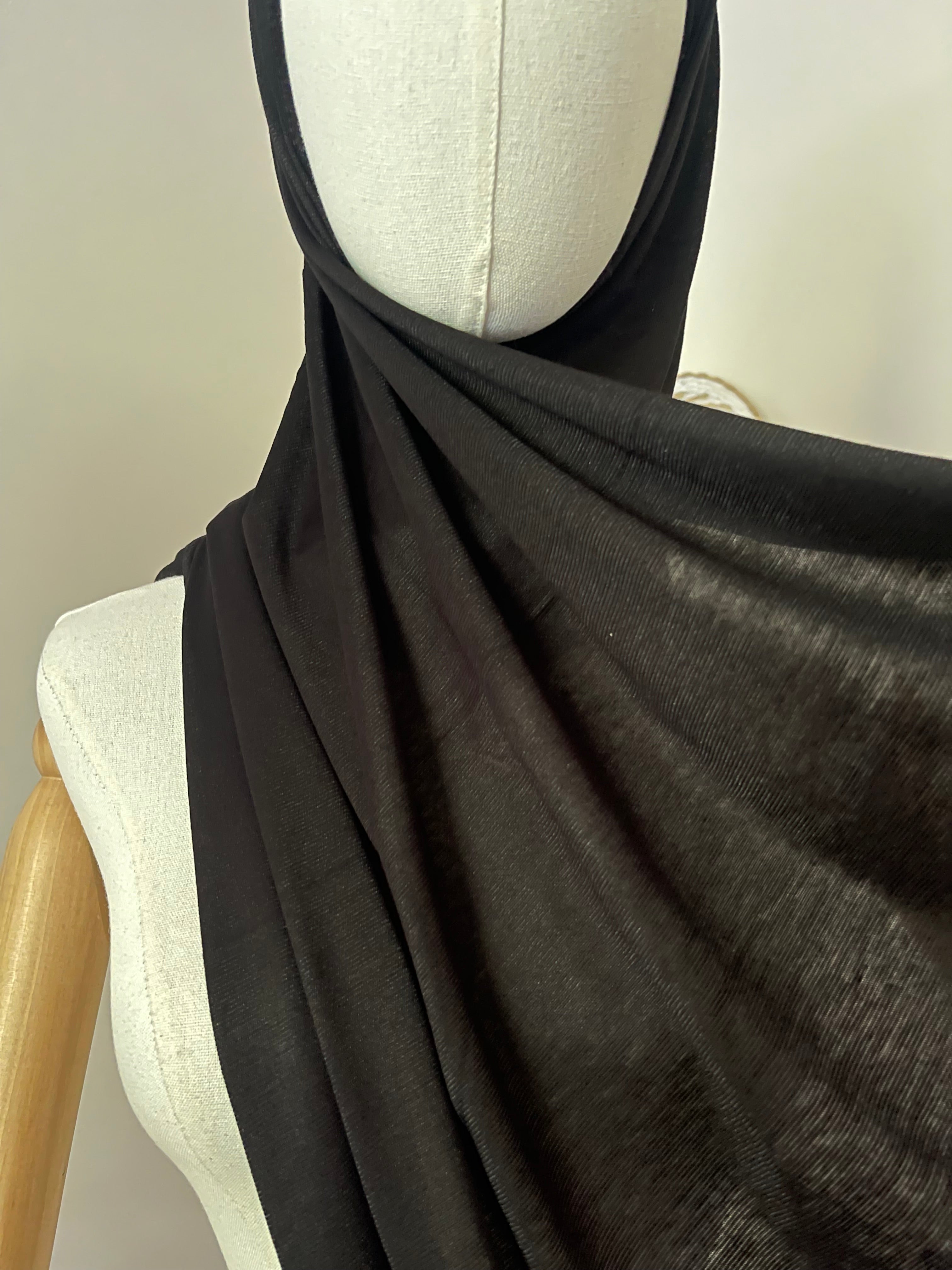 Kuwaiti Jersey Textured Hijab