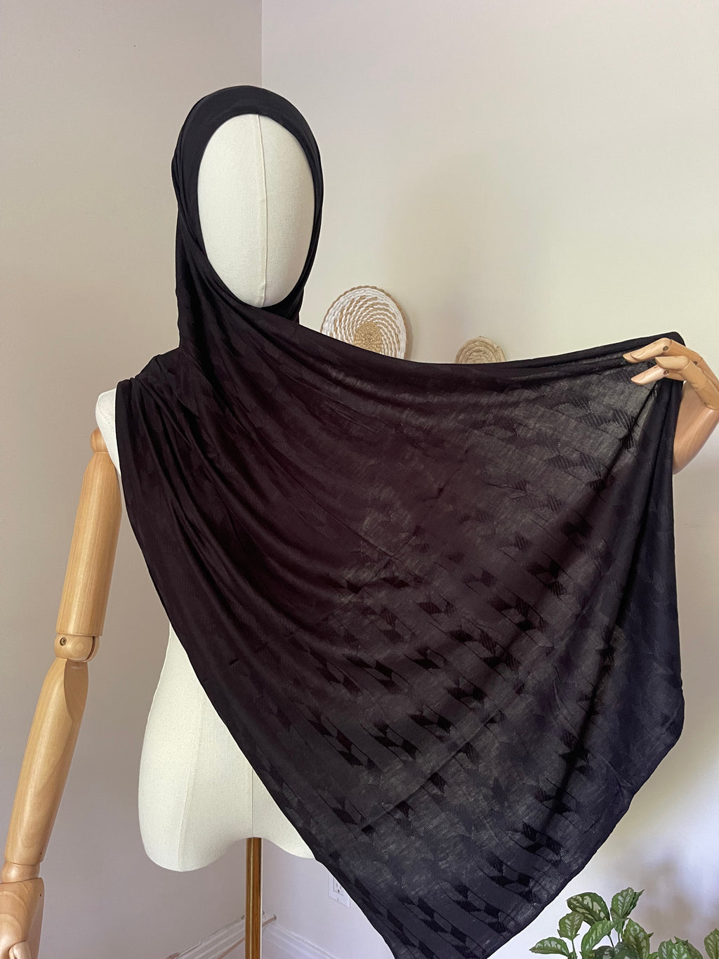 Kuwaiti Jersey Textured Hijab