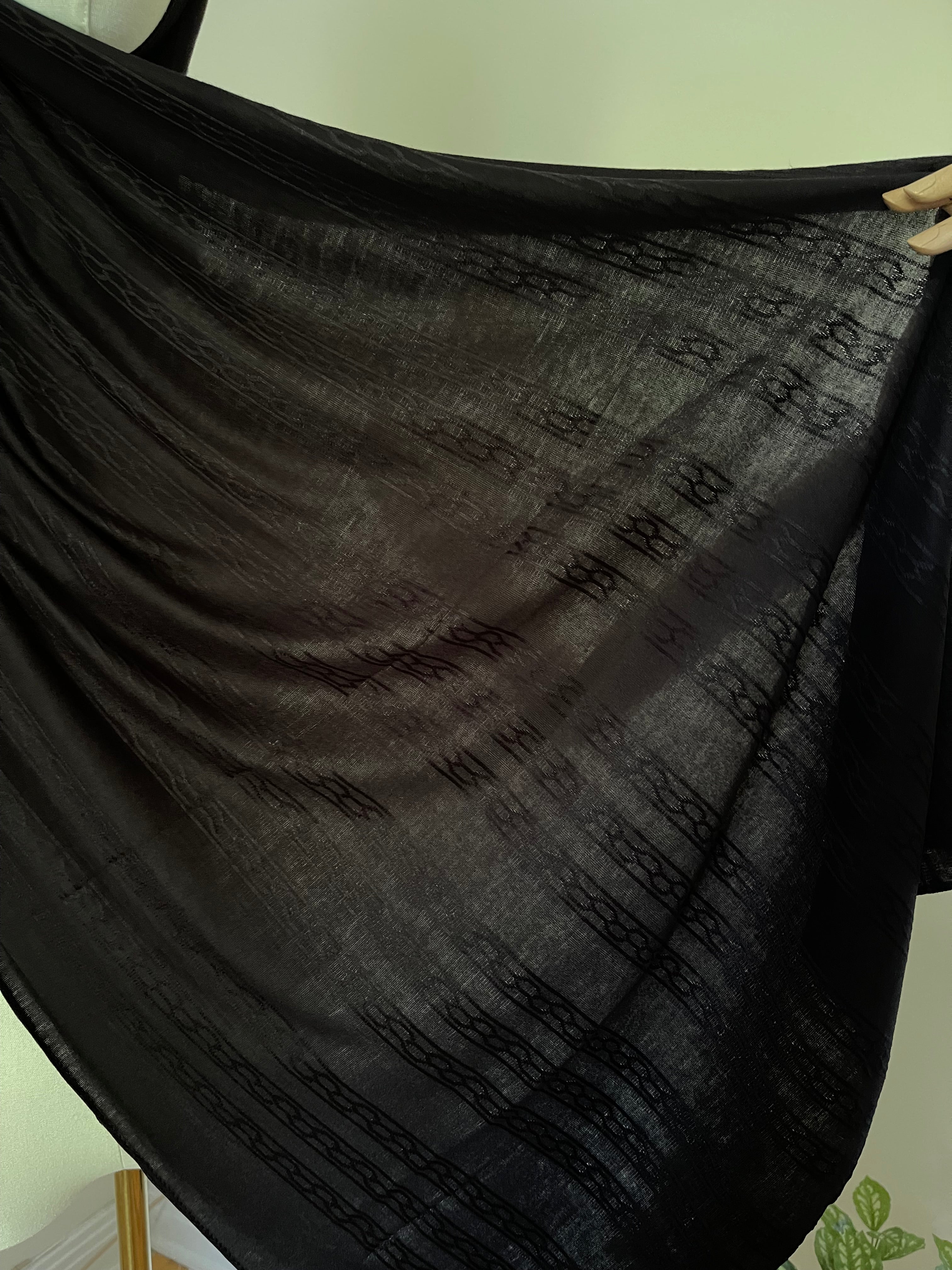 Kuwaiti Jersey Textured Hijab