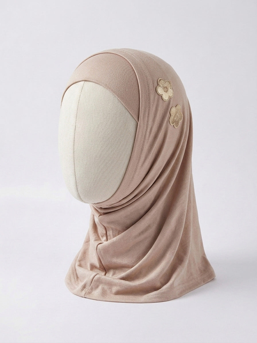 2-Piece Kids Cotton Hijab