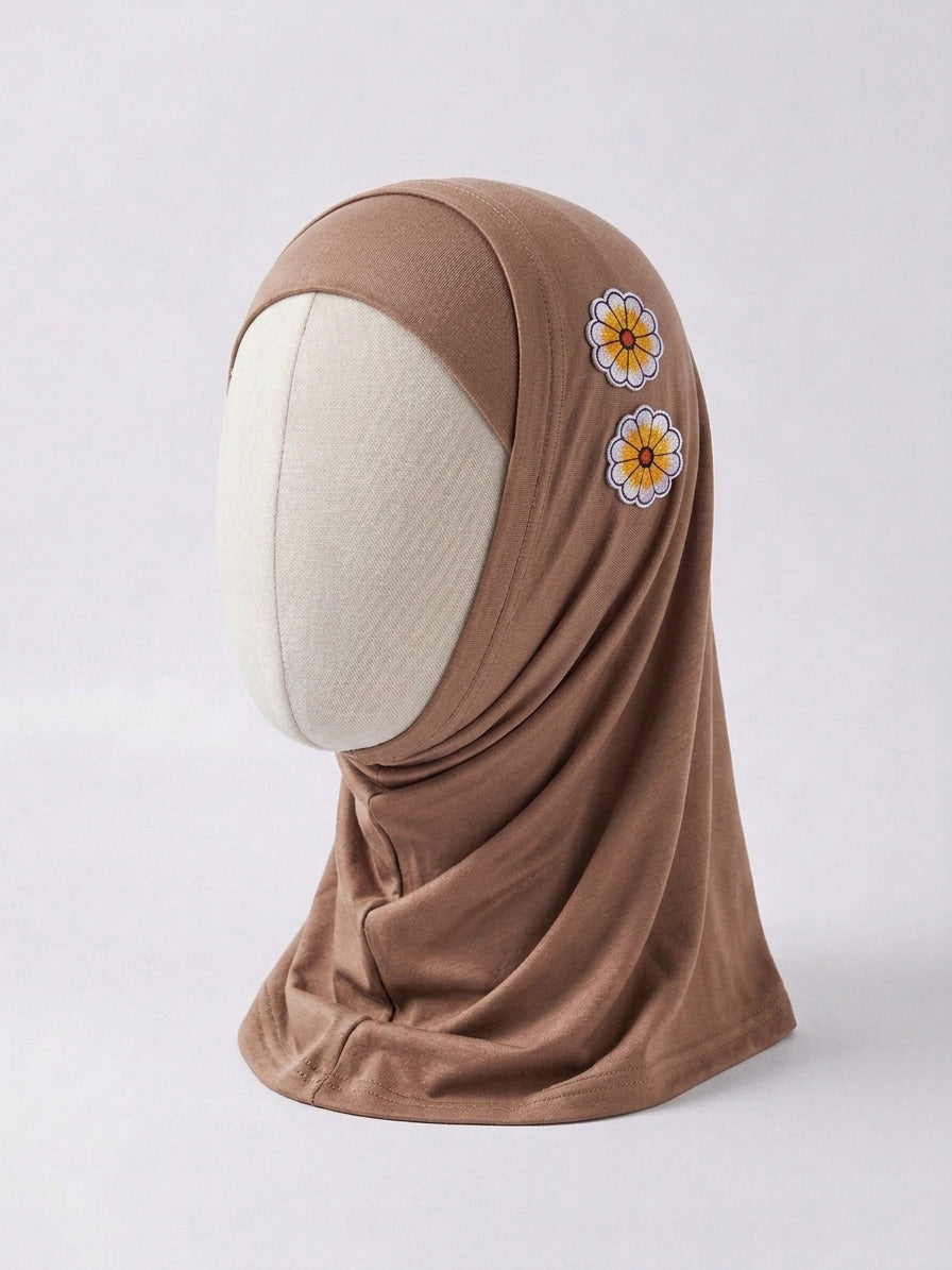 2-Piece Kids Cotton Hijab