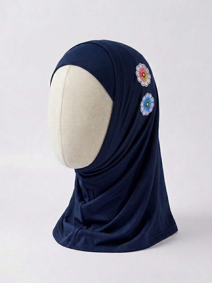 2-Piece Kids Cotton Hijab