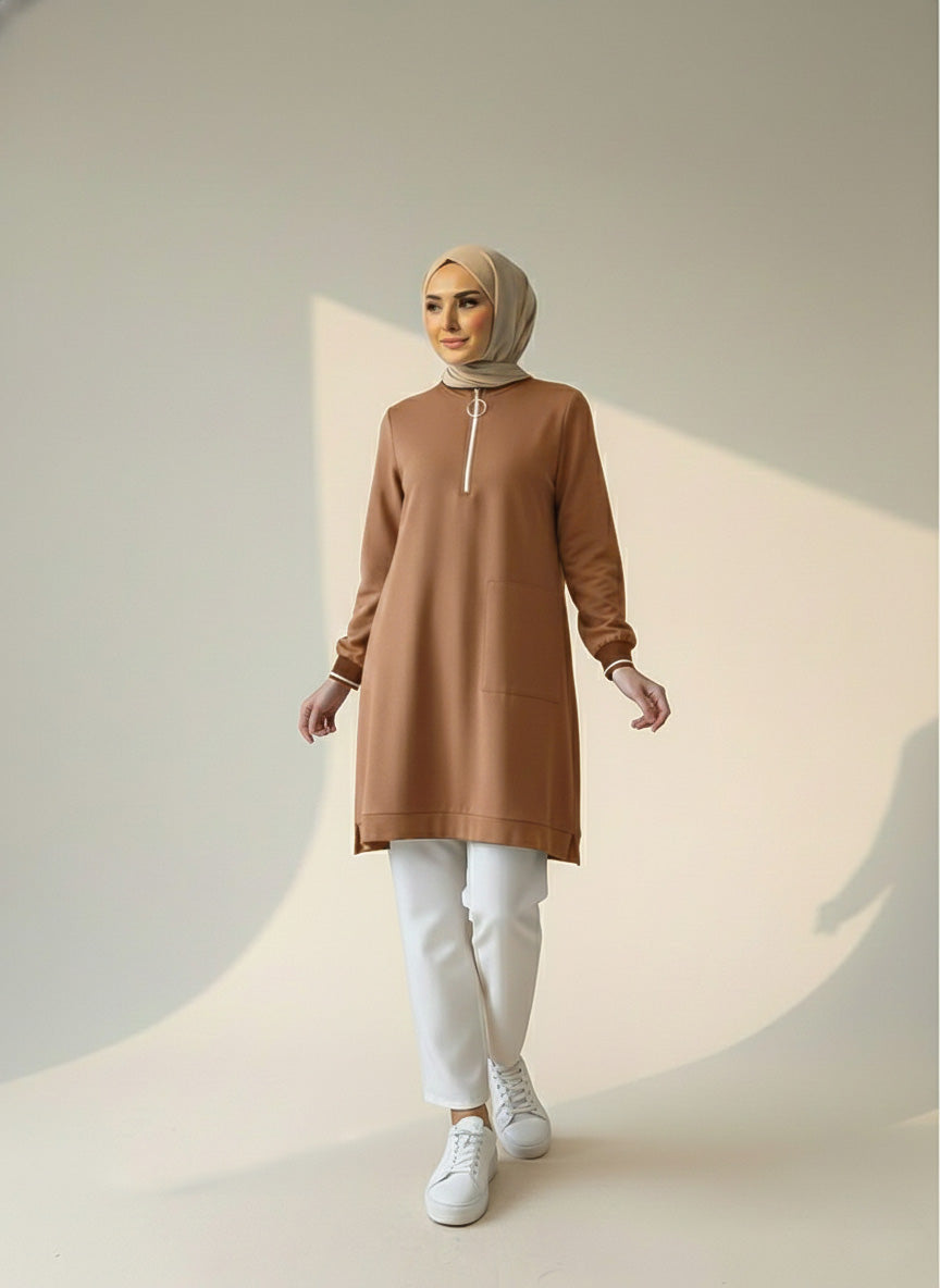 Crepe Casual Tunic