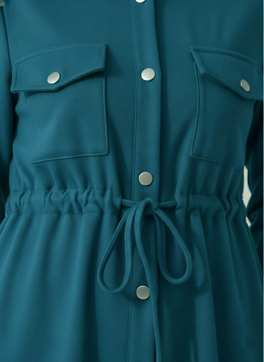 Button-Down Tunic and Trouser Set